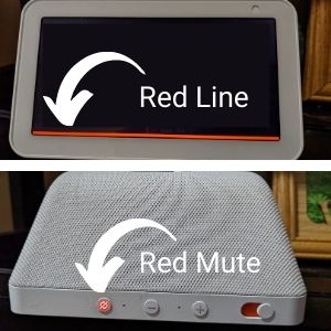 Echo Show Alexa Red